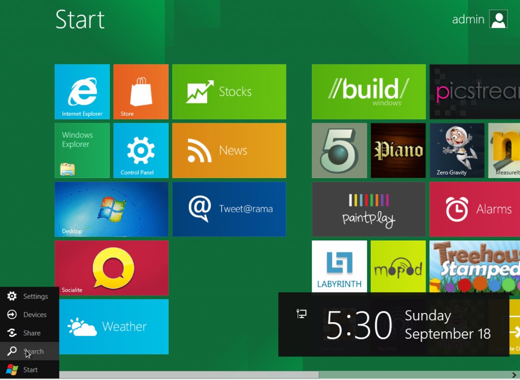 startmenu